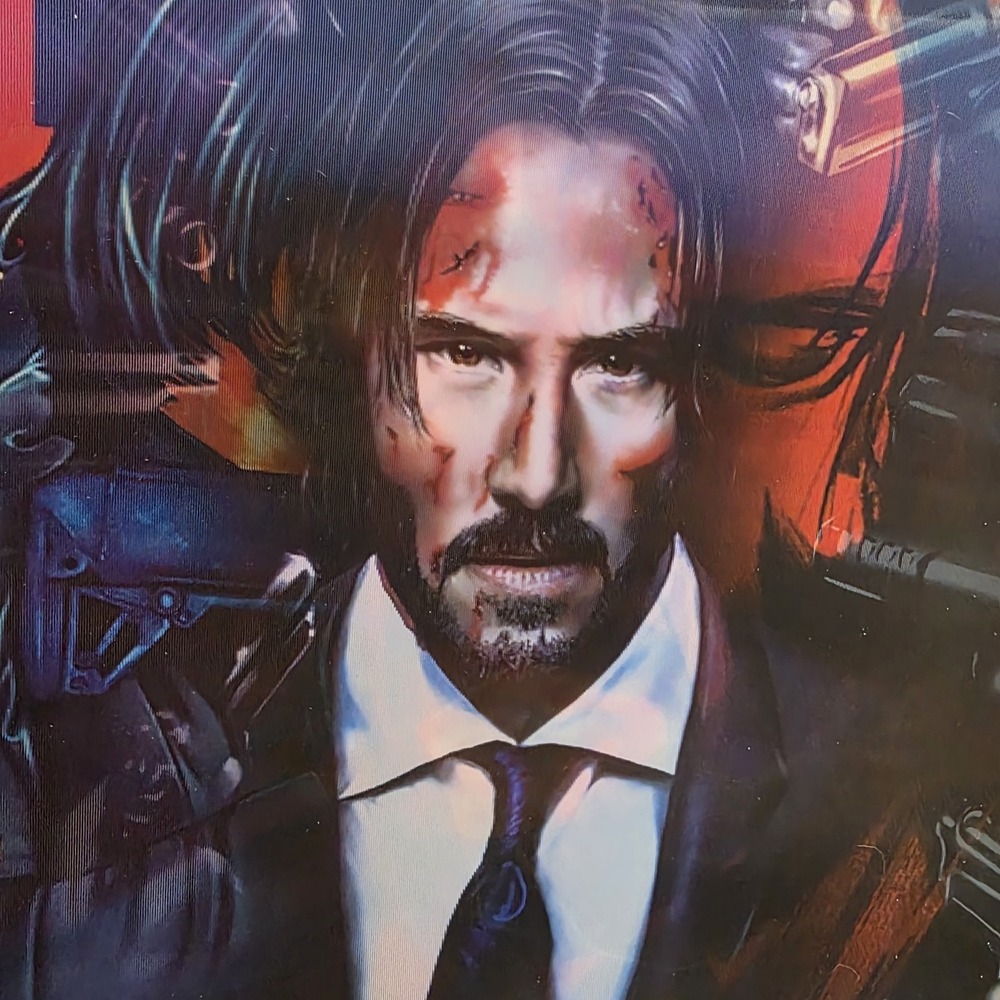 John Wick 3D HOLOGRAPHIC LENTICULAR POSTER